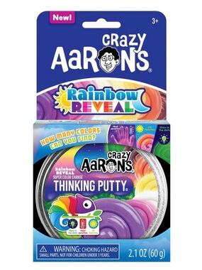 Crazy Aaron's Rainbow Reveal Thinking Putty - Multicolor